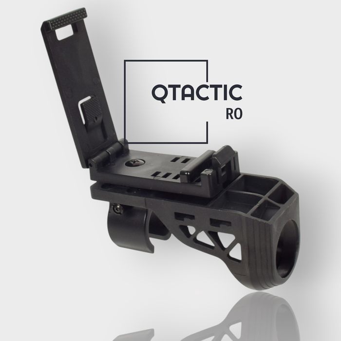 Port / toc tactic pentru lanterna, rotire 360°, blocare rapidă