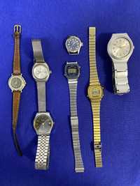 Lot Ceasuri Citizen Breil Microma CASIO Swatc