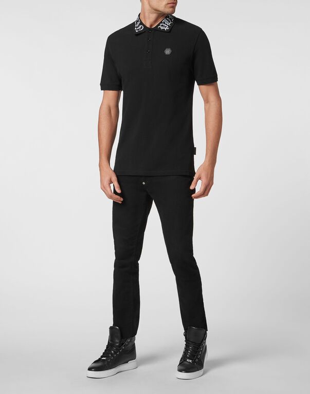 Slim Fit Polo Philipp Plein