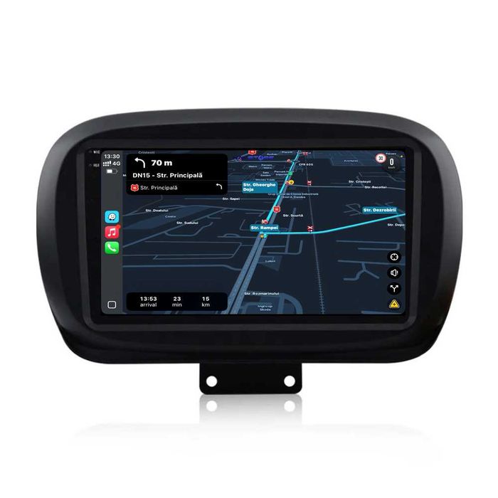 Navigatie Dedicata Fiat 500X (2014 - 2020), 9Inch, WiFi, Carplay