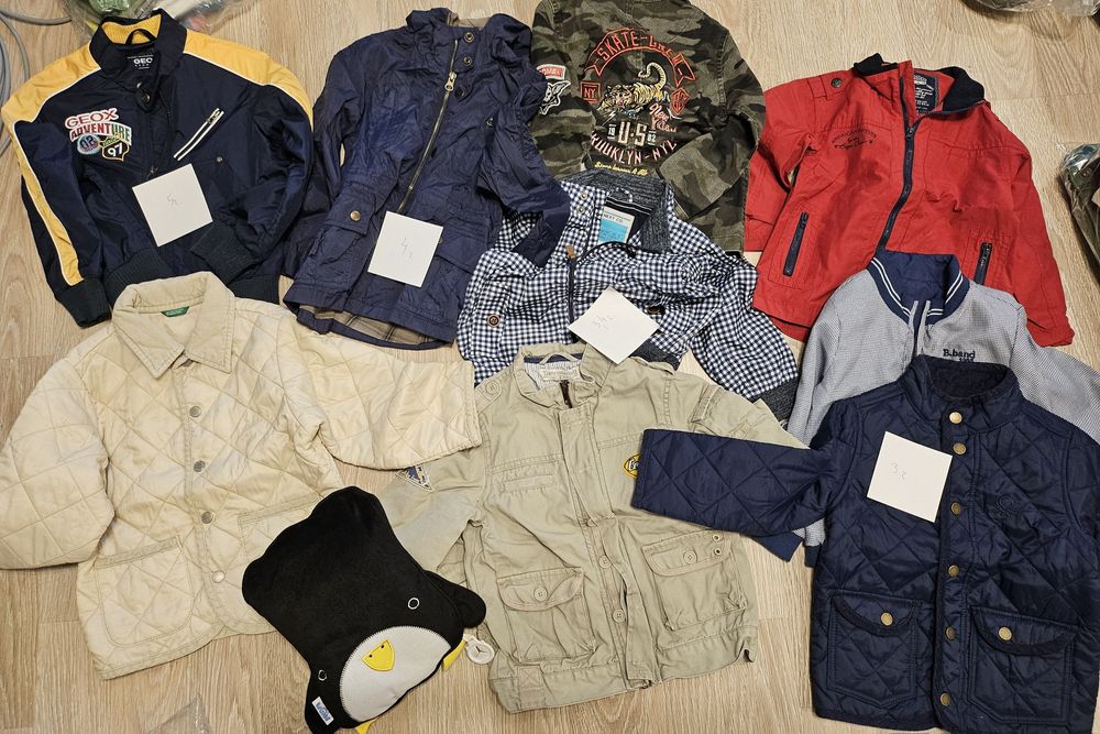 Детски костюм, син черен и смокинг