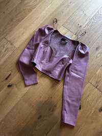 Top Zara piele, xs