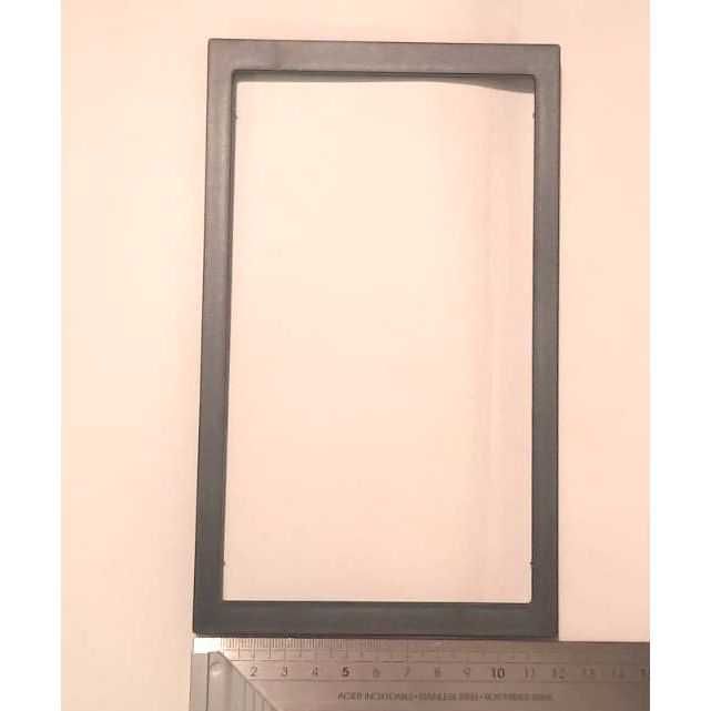 Rama adaptoare navigatie 2 DIN universala 200x180mm negru
