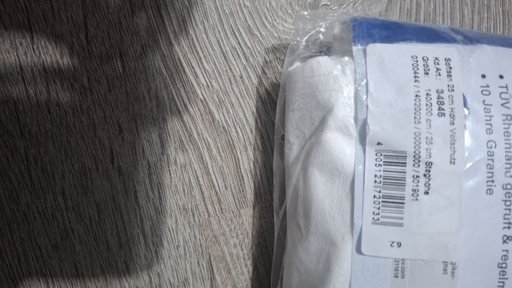 Husă de saltea antiacarieni Softsan