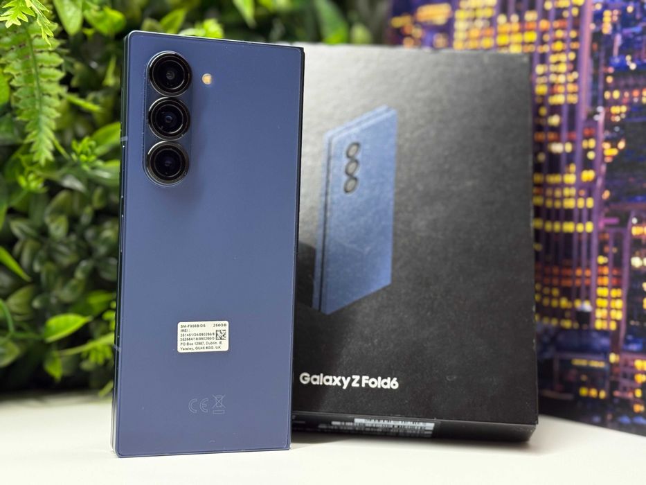 ! Като НОВ ! Samsung Z Fold6 256GB Navy Гаранция