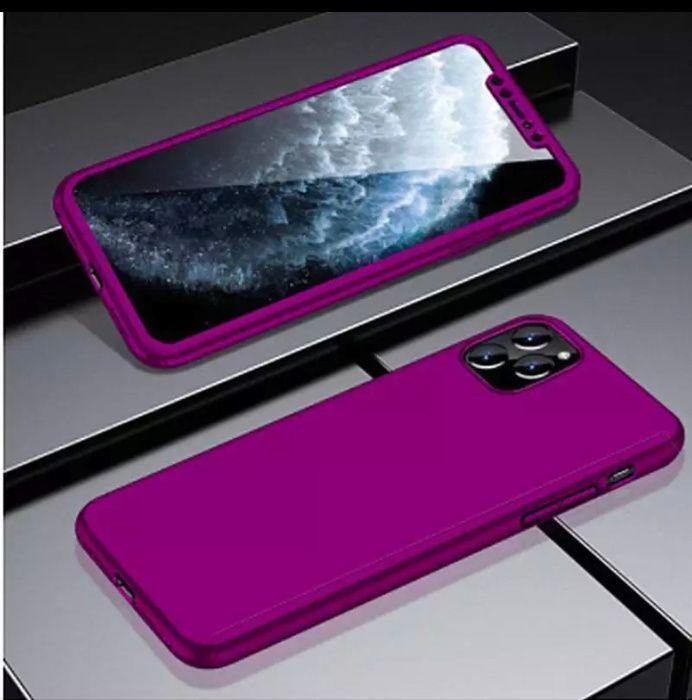 Bumper / Husa 360° fata + spate pentru iPhone 11 / 11 Pro / 11 Pro Max
