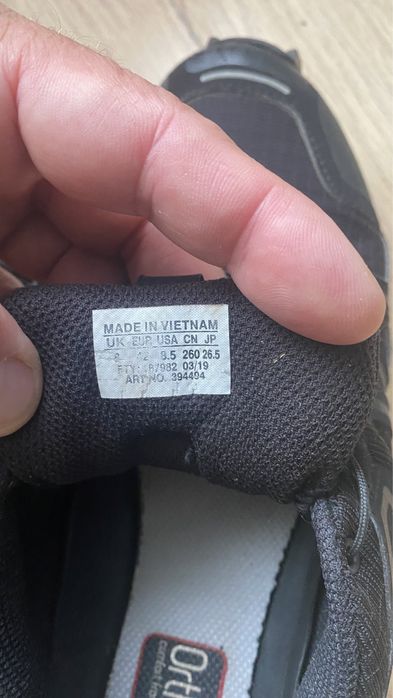 Мъжки обувки за планинско бягане SALOMON SPEEDCROSS 4, РАЗМЕР 42
