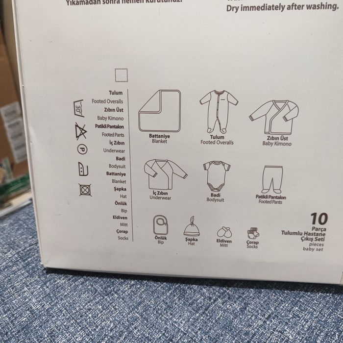 Набор для новорожденного на выписку из роддома.