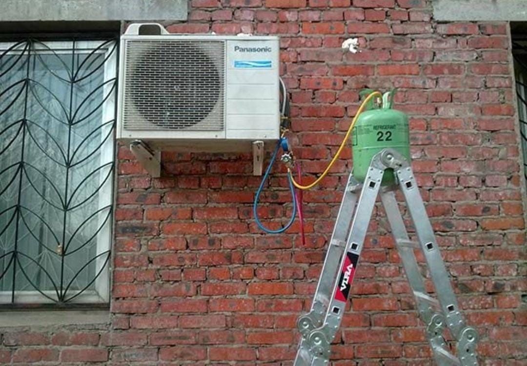 Установка кондиционер