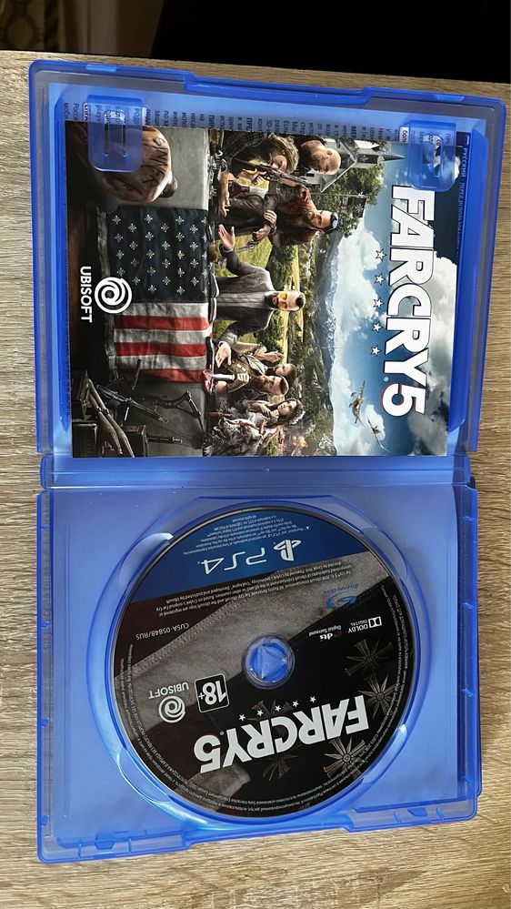 Диски на PS4 абсолютно новые
