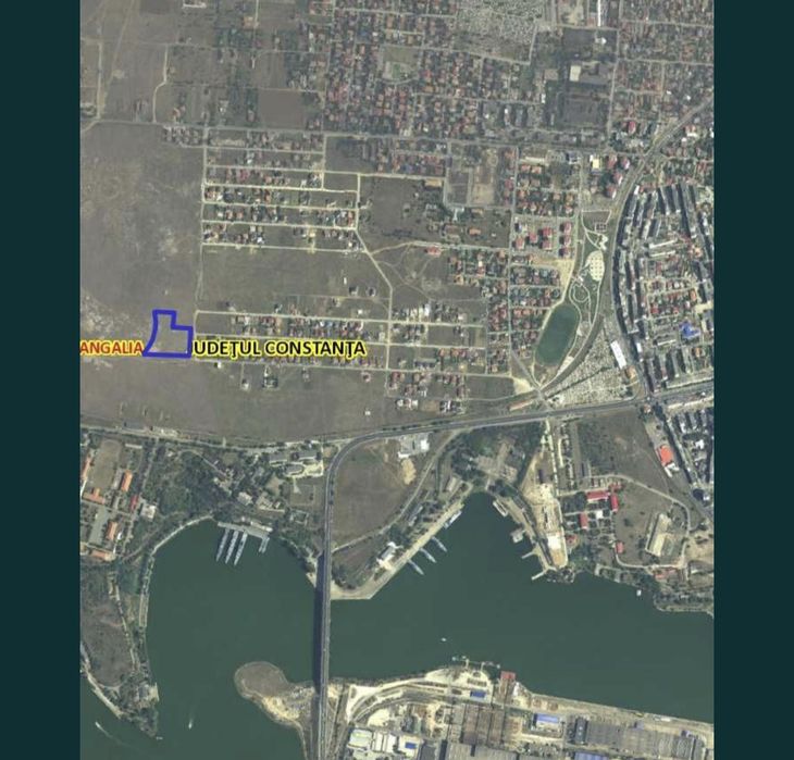Teren intravilan Mangalia 10.000 mp deschidere la noul bulevard Vieru