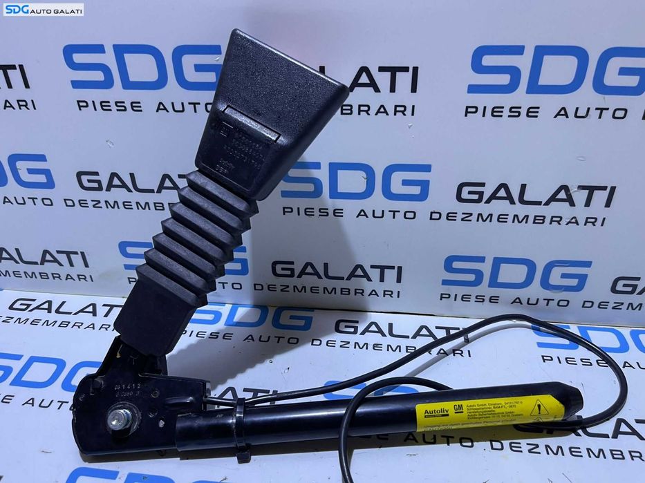 Set Capse Pretensionari Pretensionere Centuri Scaune Fata Stanga Dreapta Opel Astra G 1998 - 2004 Cod 90560656 90560655