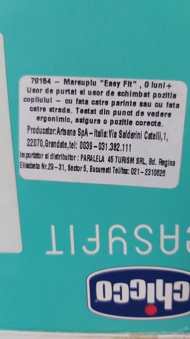 Marsupiu Chicco pentru bebelusi
