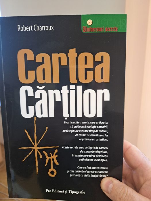 Cartea cartilor, Robert Charroux (ca si noua) 120 lei