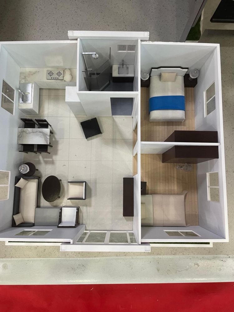 Casa modular stil cabana A frame structura lemn sau structura metalica