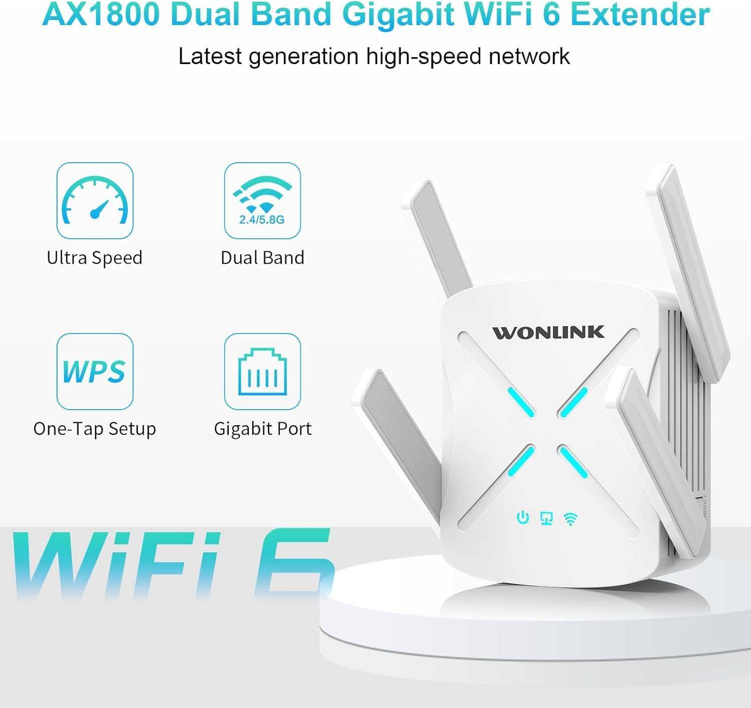 WiFi екстендър- усилвател на сигнала  WONLINK