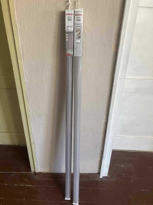 Чисто нови текстилни щори - 105 широки на 150 дълги(регулира се)