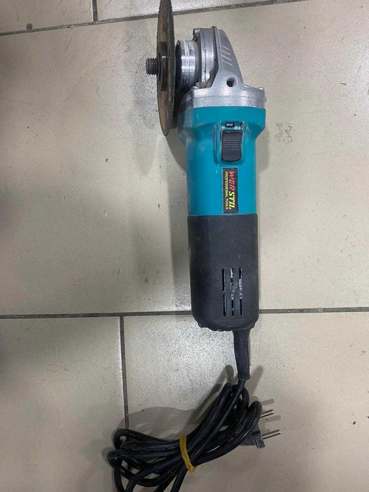 Комплект WerStil, Ударна пробивна бормашина 910w и Ъглошлайф 900W, Син