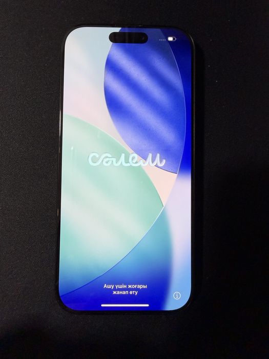 iPhone 16 pro, 256gb, черный (в отличном состоянии)