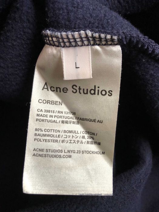Acne Studios Corben sweatshirt L