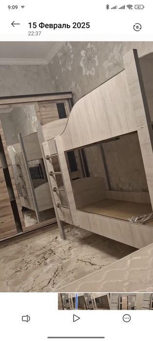 Detskiy 2 etajli kravat sotiladi