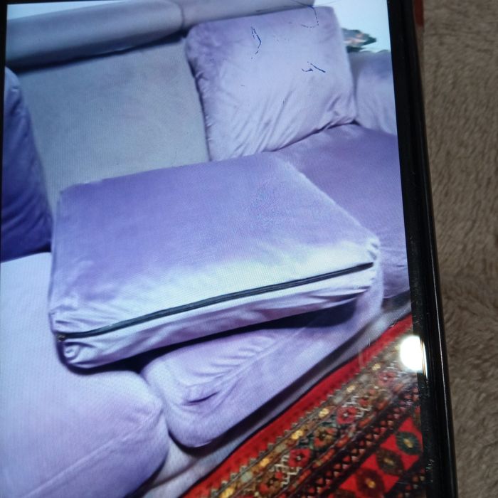 Vând huse cu fermoar ptr canapea coltar