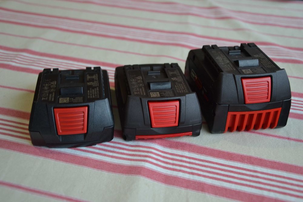 Нови батерии Bosch 18V
