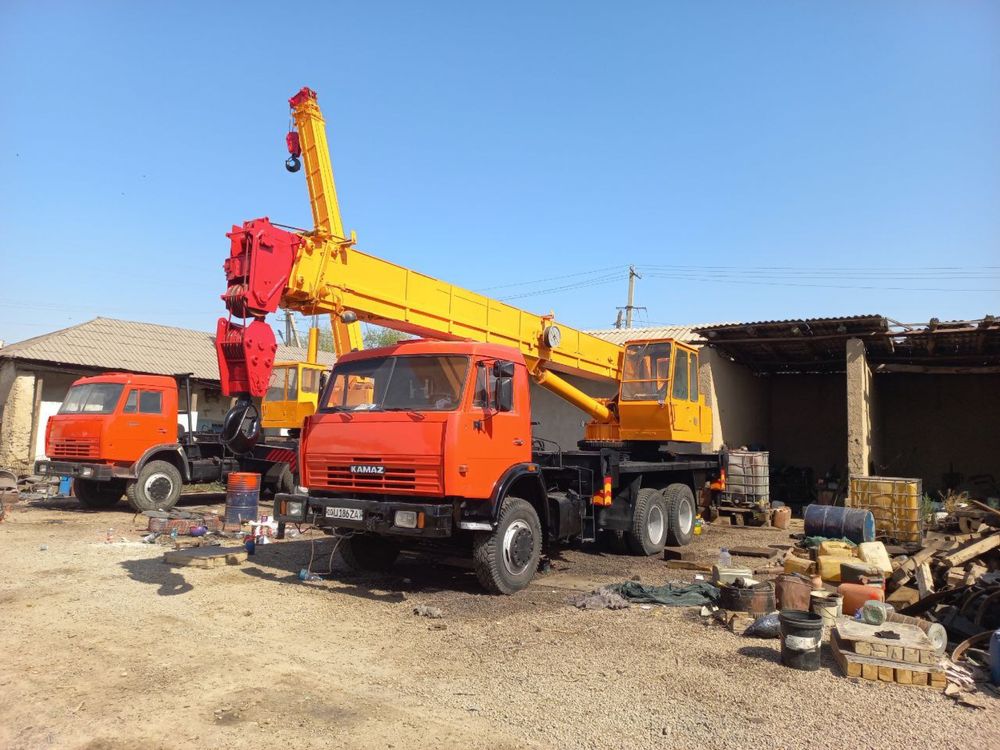 Автокран ивановец 25т