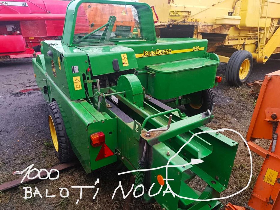 Presa Balotiera John Deere 349 an 2018 Import Suedia