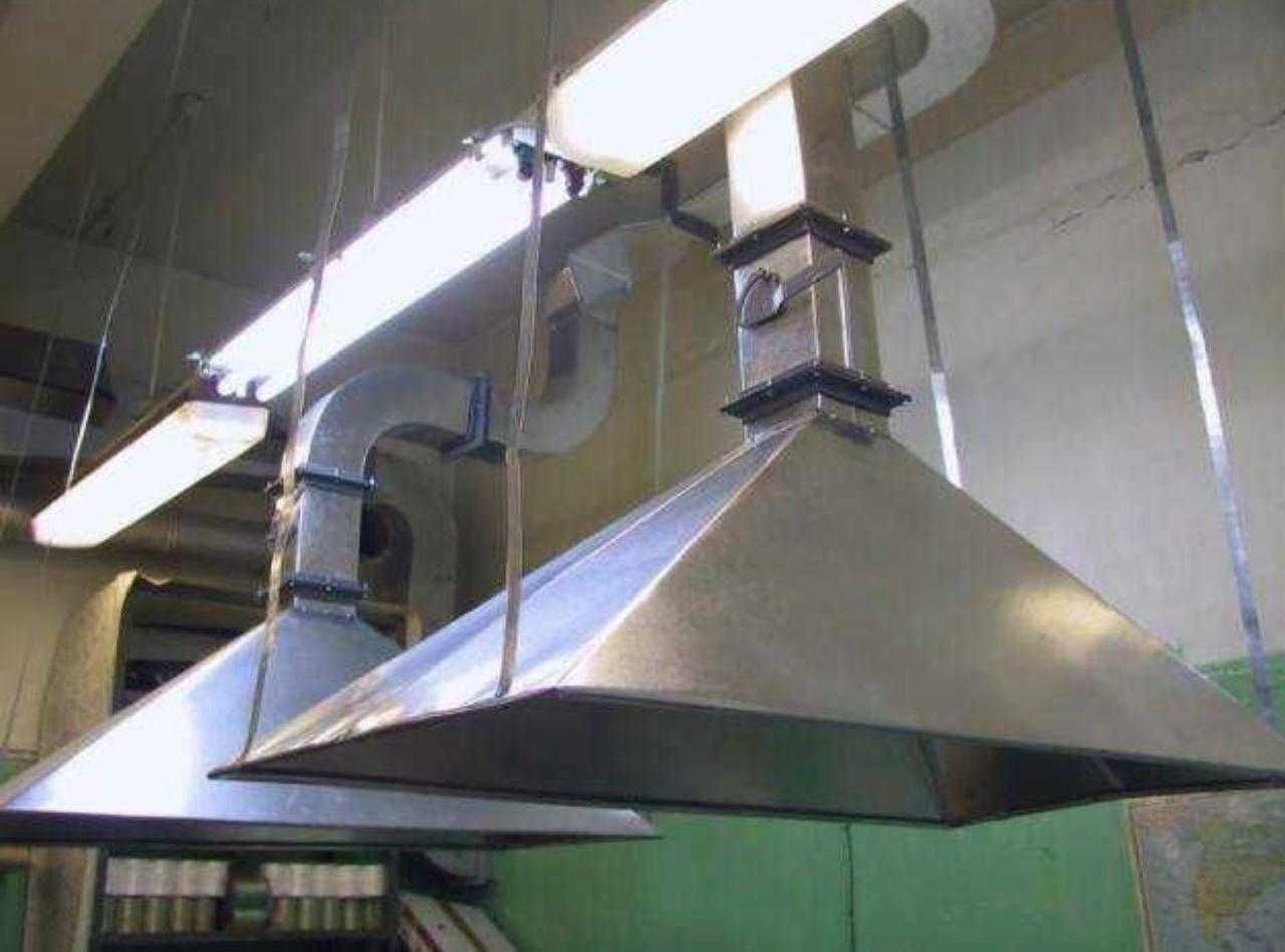 Производство по вентиляции - воздуховоды, зонты, клапана, изоляция