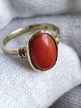 Inel Aur 8K Coral Natural Germania
