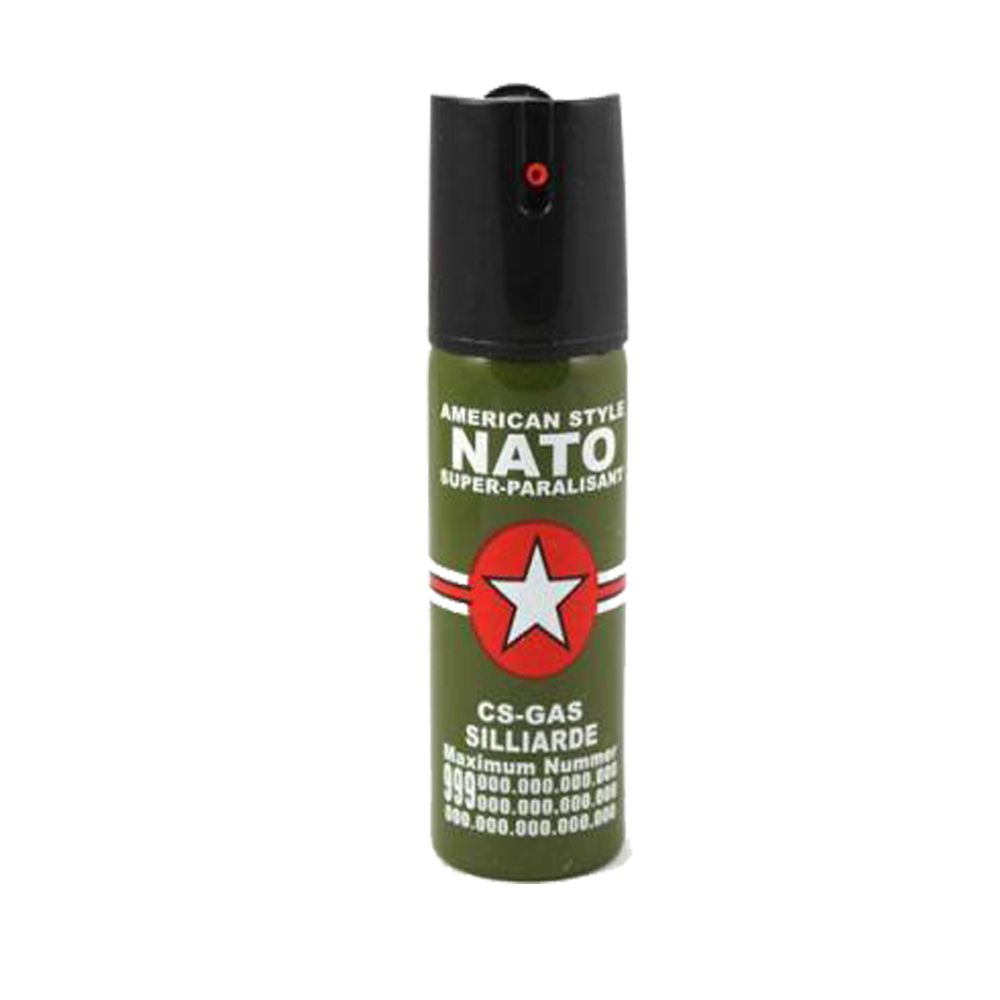 Set 10 sprayuri autoaparare NATO, propulsie jet, 60 ml
