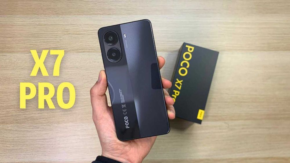 POCO X7 Pro 12/512 (ВСЕМИ - ТЦ Тайга, МИ SHOP - ТЦ Евразийский)