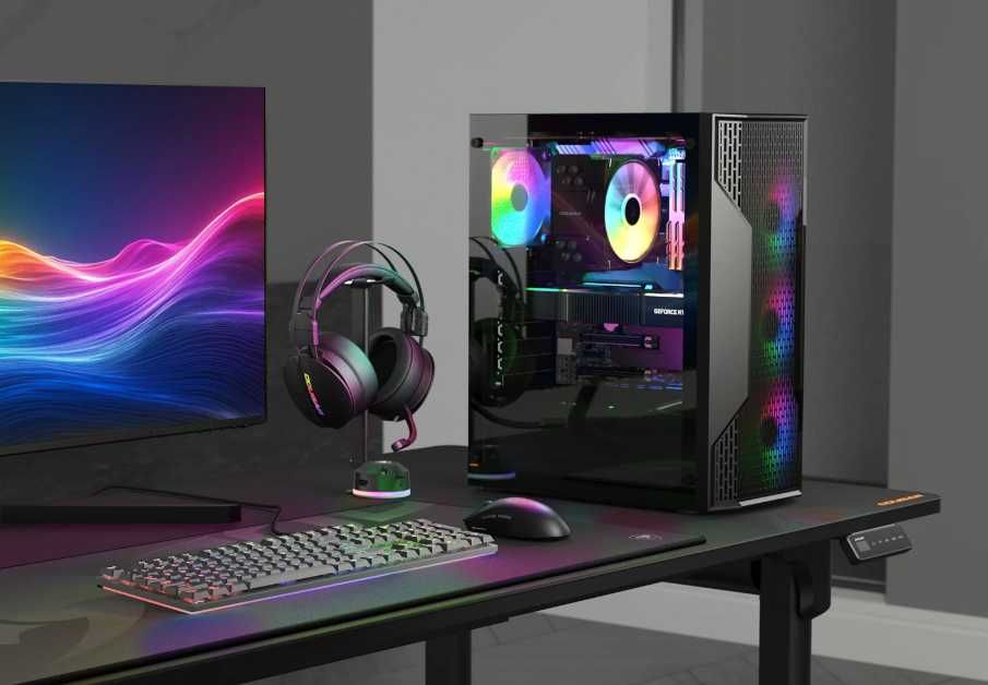 Игровой ПК Maxcore Strike 3050отличная платформа для будущего апгрейда