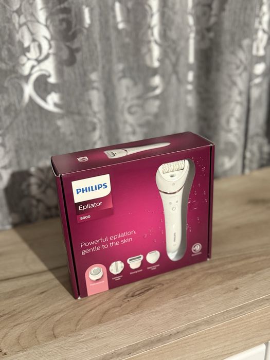 Philips Epilator 8000 cu 9 accesorii – Nou Sigilat