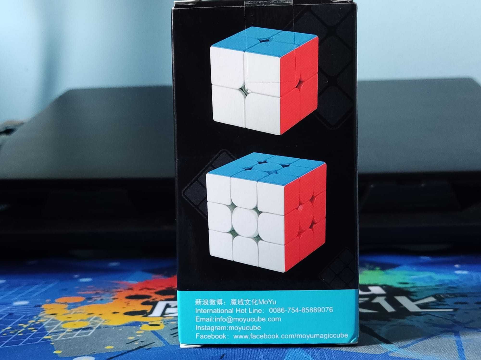 Pachet Cub Rubik Meilong 2x2 + Meilong 3x3 Noi Stickeless Ofertă!