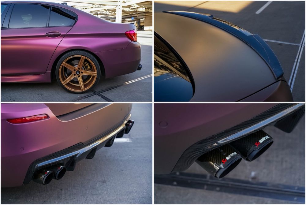 Portbagaj haion bmw f10 oglinzi facelift unghi mort camere rabatare