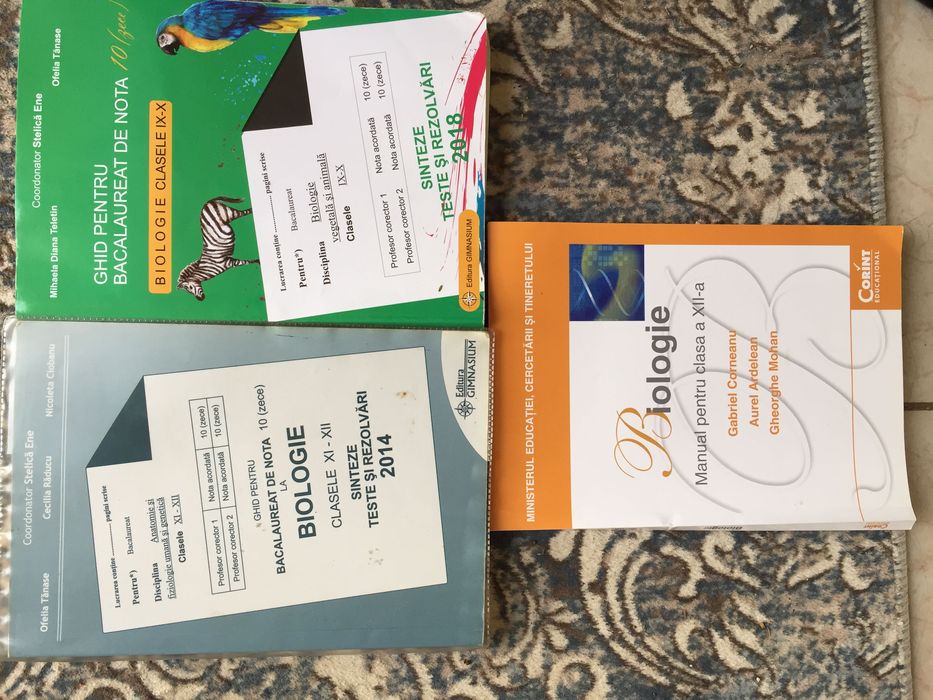 Biologie pt Bacalaureat
