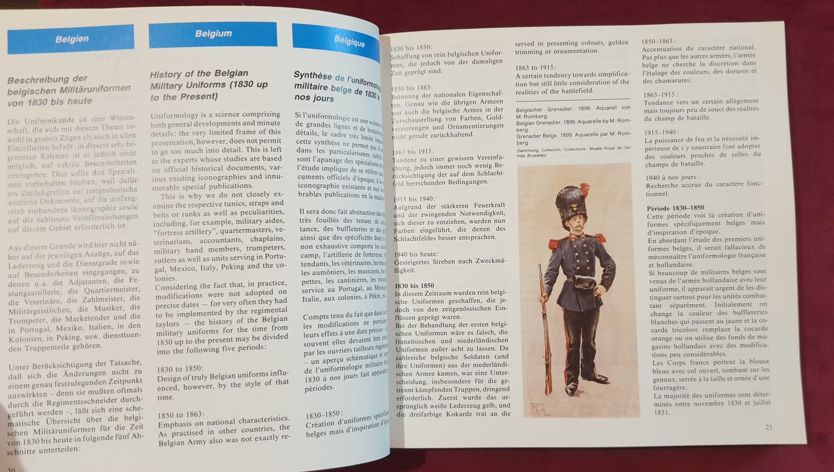 Uniforms in the Nato-Nations 1900 to date