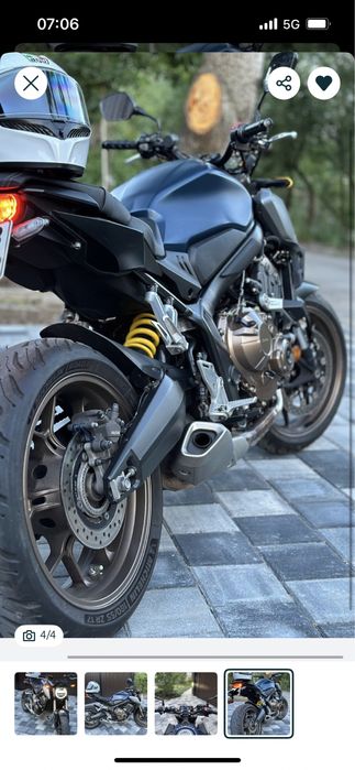 Honda CB650R - 2019 - ABS - 35kw A2