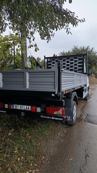 Mercedes sprinter 515 basculabil pe 3 parti