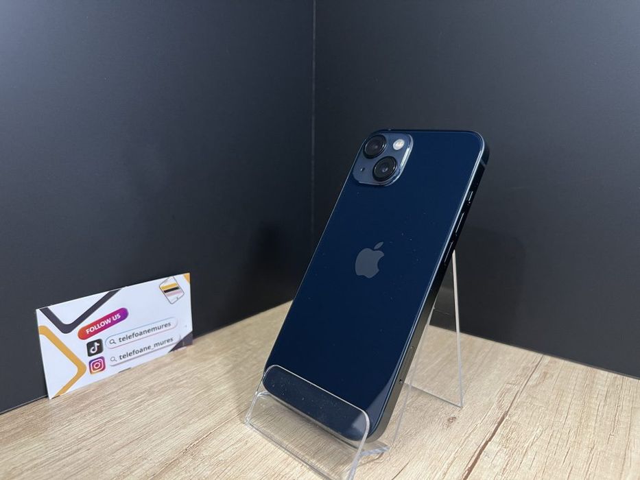 iPhone 13 128Gb Midnight Second-Hand Foarte Bun 3 ani garanție, Telefo
