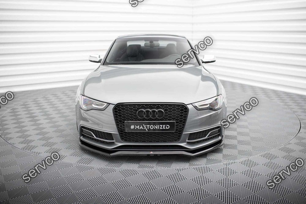 Prelungire bara fata Audi S5 A5 S-Line 8T 2011-2016 v24 -Maxton Design