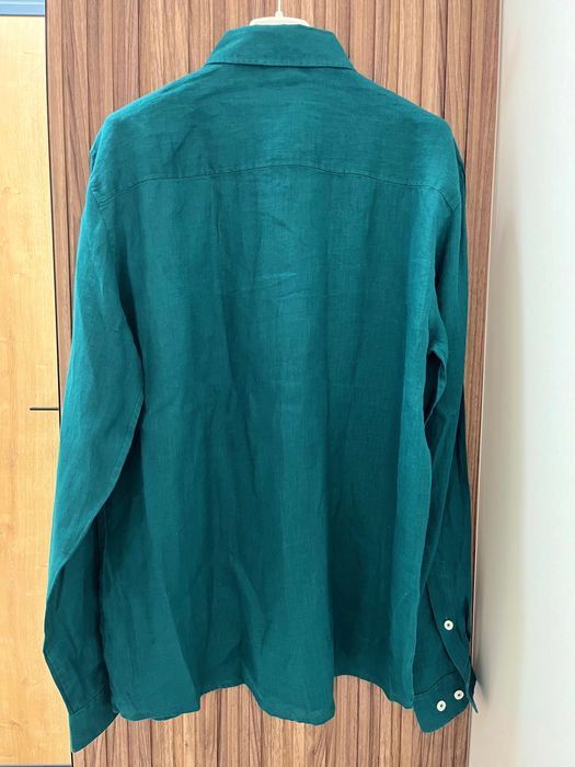 Ленена Мъжка риза S. Oliver М размер