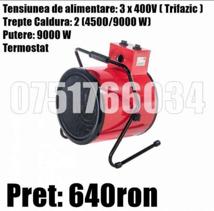 Aeroterma Radiator Suflanta Electrica Caldura Incalzire Aer Cald GPL