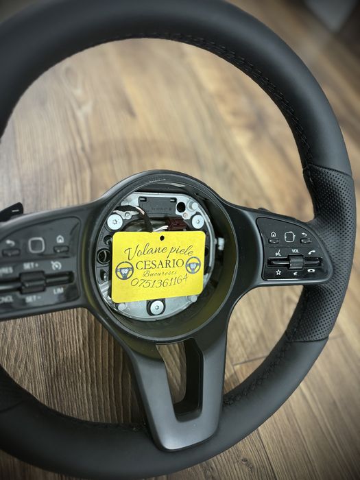 Volan piele naturala nappa Mercedes Class A,E,Cls,Cla,C,VITO,Sprinter