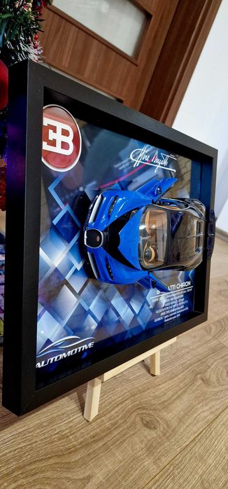 Tablou 3D Machete Auto 1:18