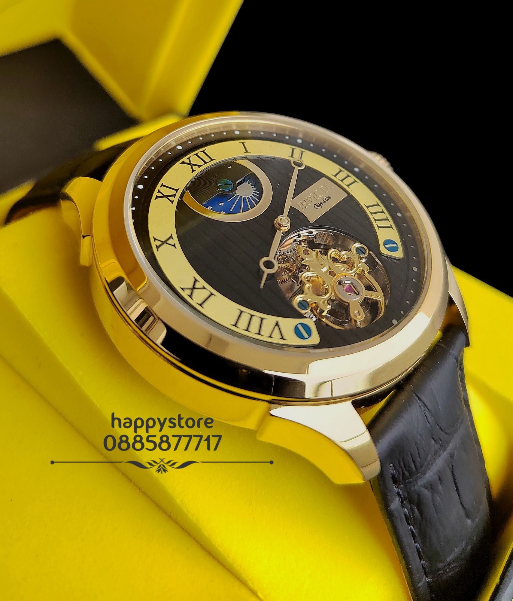часовник INVICTA Art Classic Skeleton automatic 44 mm, Инвикта нов