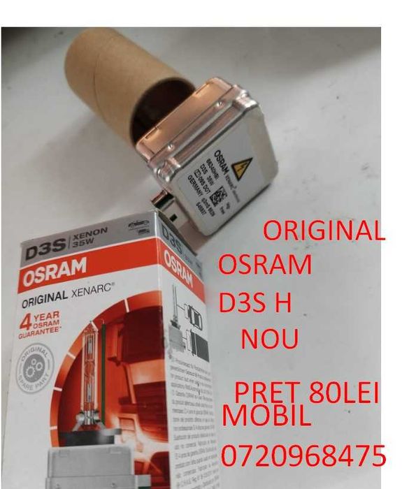 Bec nou halogen D3S Osram