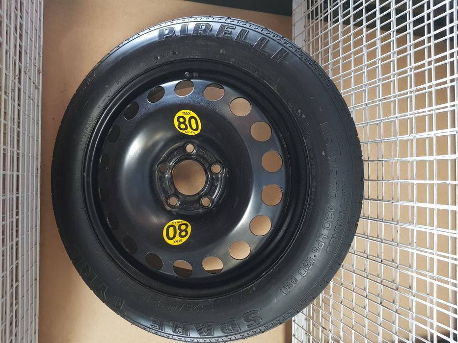 Roata rezerva ingusta slim opel saab fiat 5×110